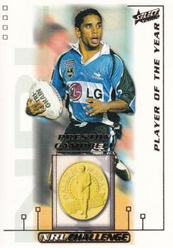 2002 Select Challenge - Dally Awards #DM1 Preston Campbell Front